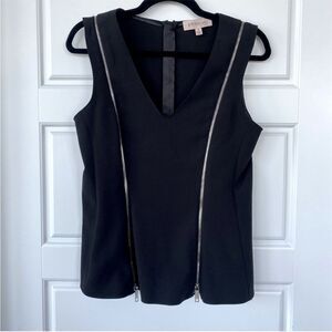 PHILOSOPHY || sleeveless top with zipper detailing